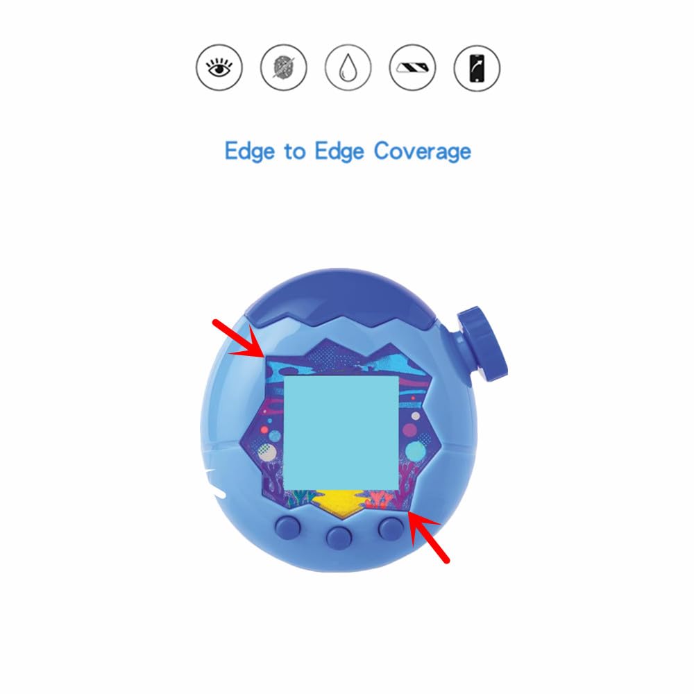 Mihence Screen Protector Compatible for Tamagotchi Paradise , PET HD Protective Film ( 6 PCS )