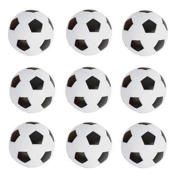 zeyce Pack of 9 Foosball Balls Mini Soccer Balls - Small Soccer Ball Replacements for Foosball Table Fun Home Recreation