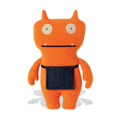 UglyDoll 10th Anniversary Wage 9" Plush Doll (Orange with Black Accents)