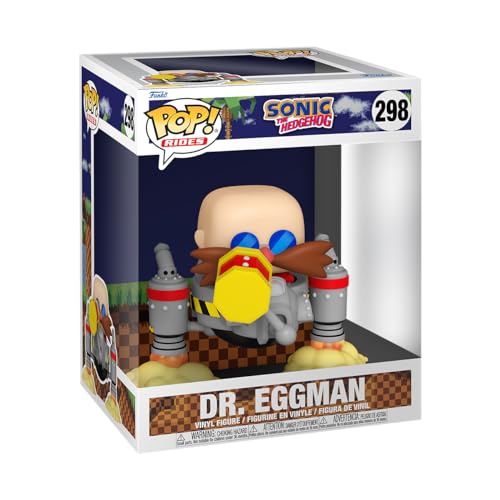 Funko POP! Rides: Sonic - Dr. Eggman - Sonic The Hedgehog - Collectable Vinyl Figure - Gift Idea - Official Merchandise - for Kids & Adults - Games