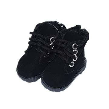 niannyyhouse Tall Shoes Length 5.4cm for 1/6BJD 7.8in?20cm? Plush Humanoid Doll Stuffed Animals (Black)