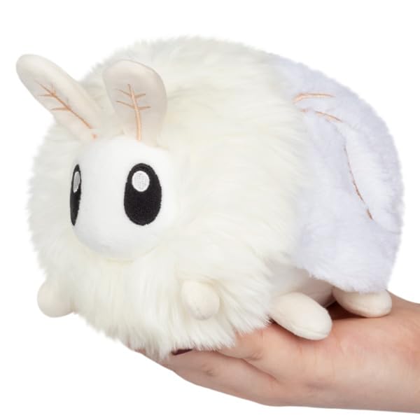 Squishable - Snugglemi Snackers Poodle Moth - Garden Collection - 6 in - Soft Toy Collectible Stuffed Animal - Beans