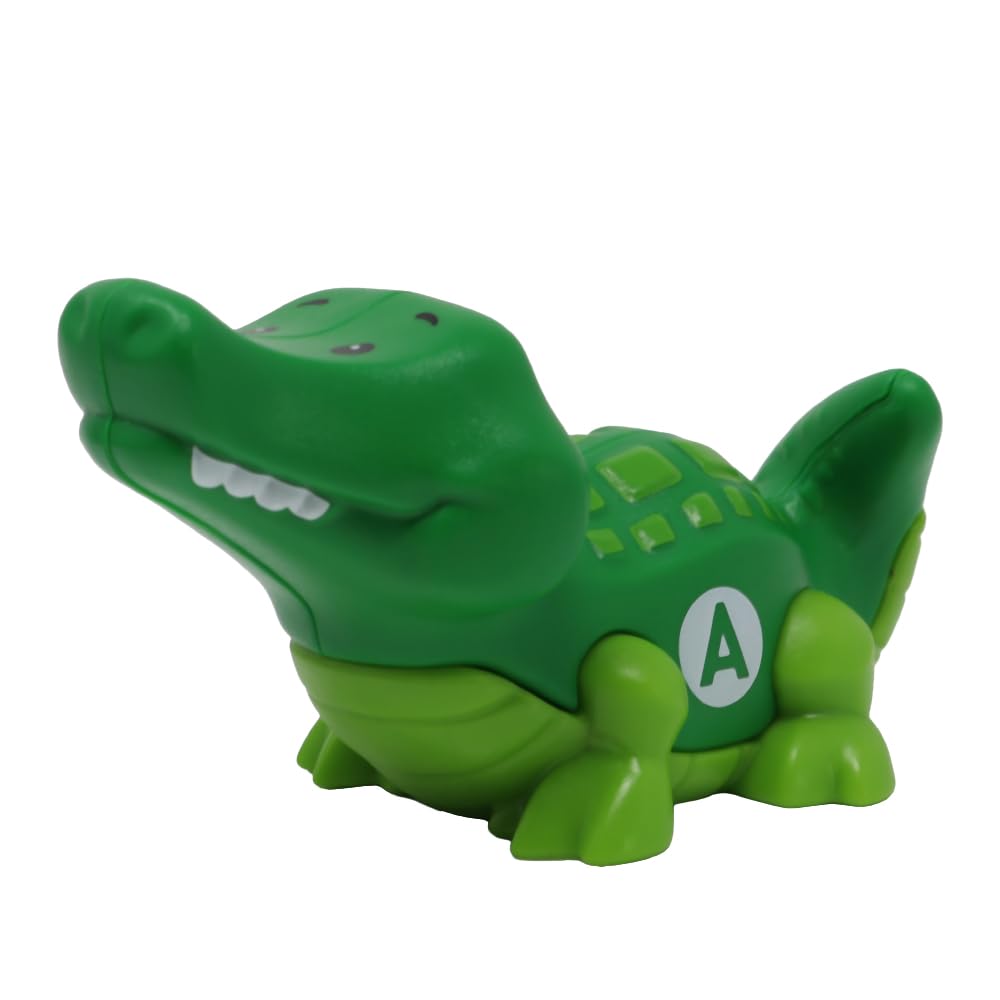 Fisher-Price Replacement Part for Collectible Little People Alphabet Fun Zoo Safari Farm Playset JGR92 - Replacement Letter A Green Alligator Figure