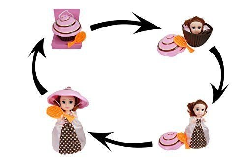 Sunny Days Entertainment Cupcake Surprise Scented Princess Doll (Colors & Styles May Vary), Model:905291