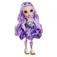 Rainbow HIGH Sparkle and Shine Viola (Purple) Model Doll 28 cm with Liquid Glitter in Legs, Shake to See Them Glitter, Ideal for Children 4 to 12
