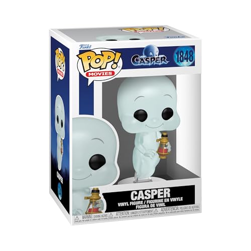 Funko Pop! Movies: Casper 30th Anniversary - Casper - 1/6 Odds for Rare Chase Variant - Collectable Vinyl Figure - Gift Idea - Official Merchandise