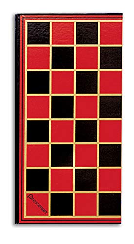 Pressman Checkers -- Classic Game With Folding Board and Interlocking Checkers ,5"