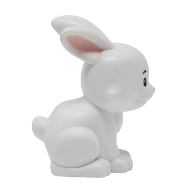 Fisher-Price Replacement Part for Collectible Little People Alphabet Fun Zoo Safari Farm Playset JGR92 - Replacement Letter R White Bunny Rabbit