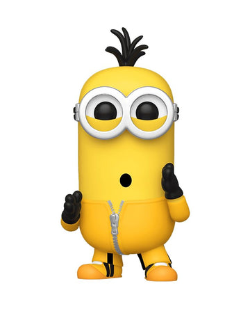 Epic Collectibles Pop Minions: The Rise of Gru - Kung Fu Kevin Vinyl Figure Bundled with Box Protector Compatible for Funko