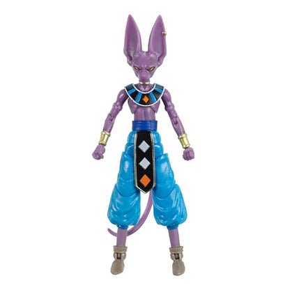 Bandai Namco - Dragon Ball Super - Beerus, Dragon Ball Evolve 5" Action Figure