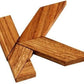 K Letter - Wooden Puzzle with Frame