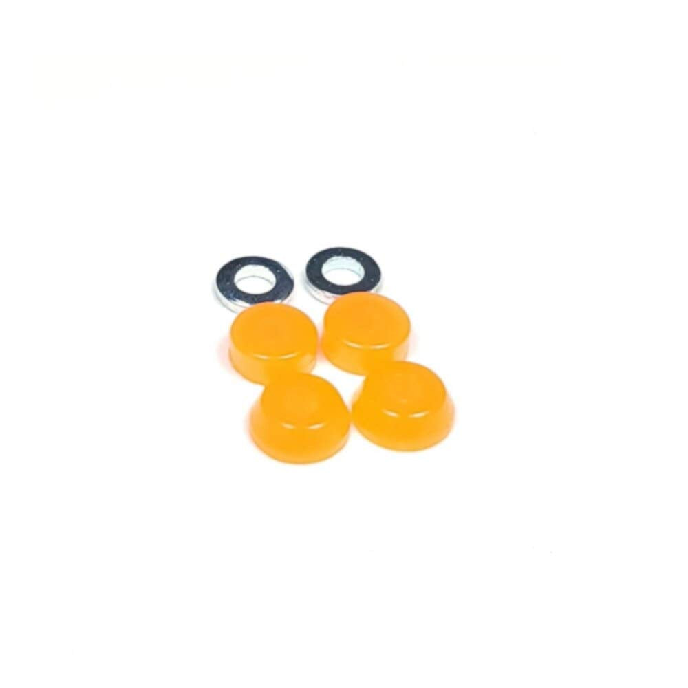 Level Up Beta Urethane Fingerboard Bushings (Fluorescent Orange)