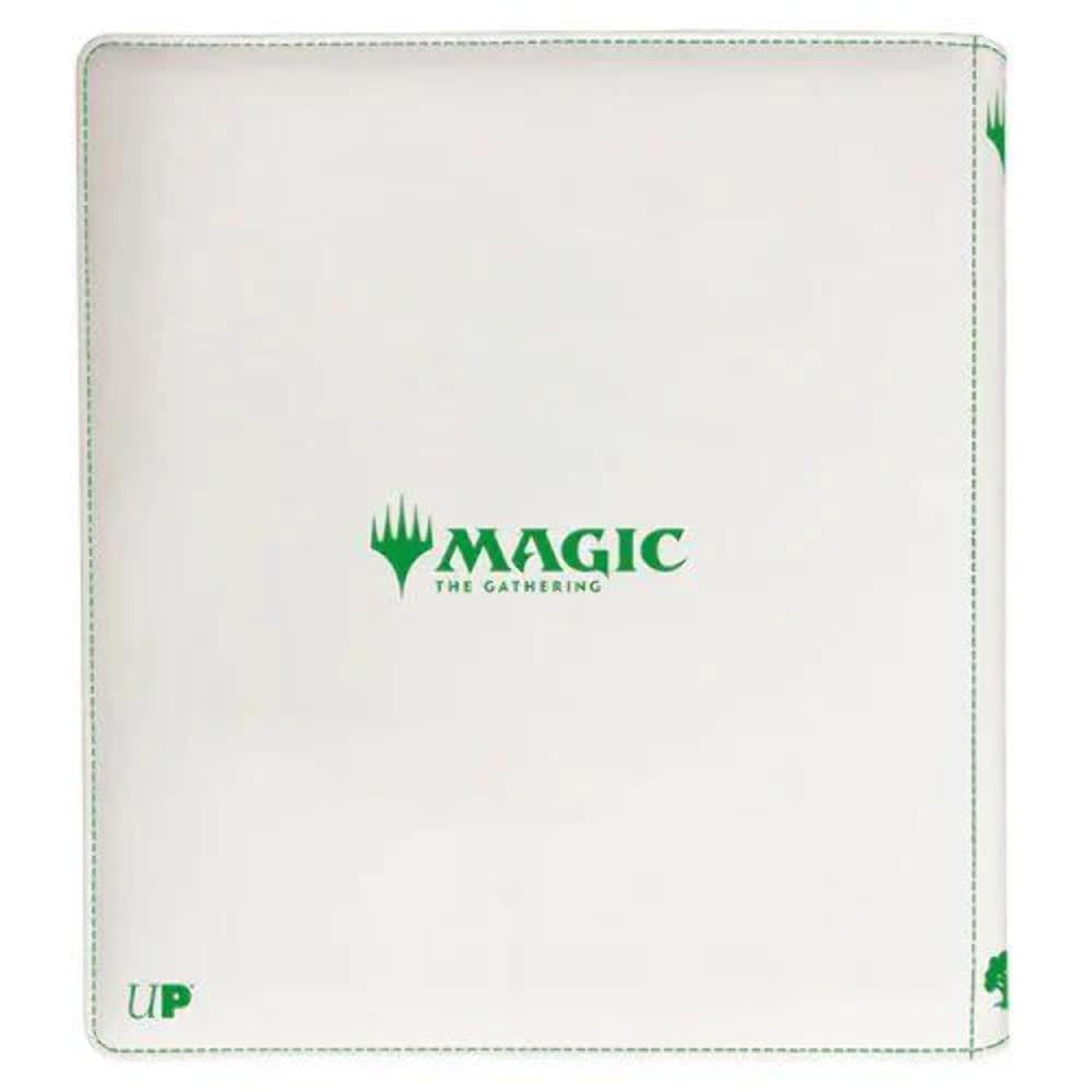 Ultra PRO - Mana 8 12-Pocket Zip PRO-Binder - Forest for Magic: The Gathering, Holds & Protects 480 Standard Sized Cards, Collector's Edition Durable