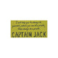 Watchover Voodoo 3-Inch Captain Jack Keychain - Handcrafted Gift to Bring Good Luck and Positivity Everywhere You Go