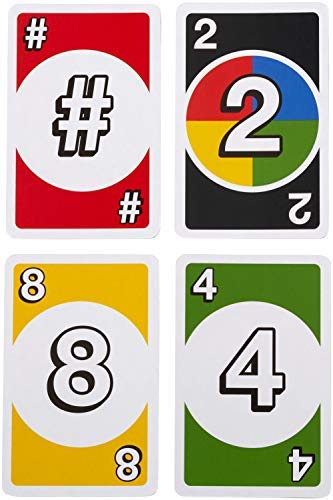 Mattel Games DOS Family Card Game, From the Makers of UNO, with 108 Cards, Makes a Great Game for 7 Year Olds and Up