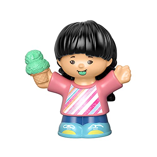 Mattel Replacement Part for Little People Share A Treat Ice Cream Truck - GGT35 ~ Replacement Figure ~ Girl Holding Ice Cream Cone