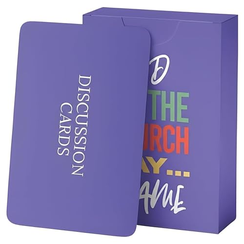 and Let The Church Say Game - Christian Card Game for Families, Church Groups, Young Adult Ministries & Game Night - Faith-Based Conversation Starter
