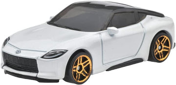 Nissan Z Proto White Metallic with Black Top Factory Fresh Series Diecast Model Car by Hot Wheels