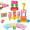 20Pcs Wooden Number Building Blocks,Montessori Number Blocks Math Learning Digital Building Blocks Digital Educational Counting Learning Toys