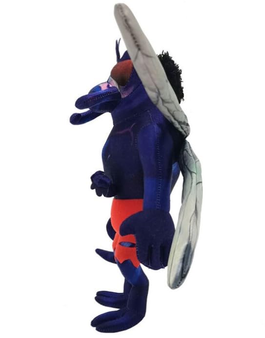 Mattel Teenage Mutant Ninja Turtles: Mutant Mayhem Superfly Plush Toy, 8 Inch Soft Doll of TMNT Movie Character Superfly