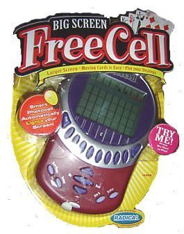 Radica Free Cell Big Screen Games