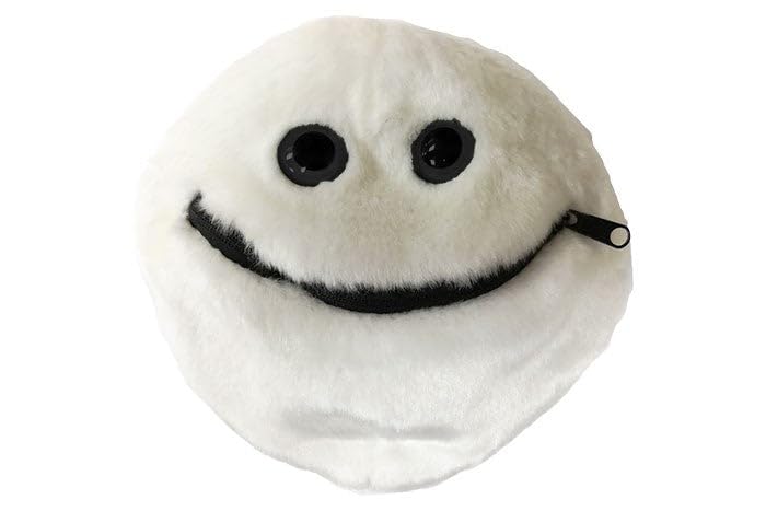 GIANT MICROBES Melanoma Plush, Transforms to Healthy Cell, Inspirational Comfort & Recovery Gift for Chemo Patients, Cancer Care Gifts, Child Life