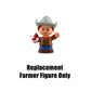 Replacement Part for Fisher-Price Little People Caring for Animals Farm Playset - GLT78 ~ Replacement Farmer Figure