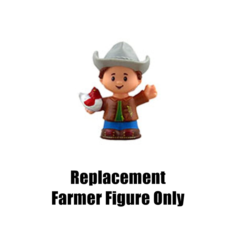 Replacement Part for Fisher-Price Little People Caring for Animals Farm Playset - GLT78 ~ Replacement Farmer Figure
