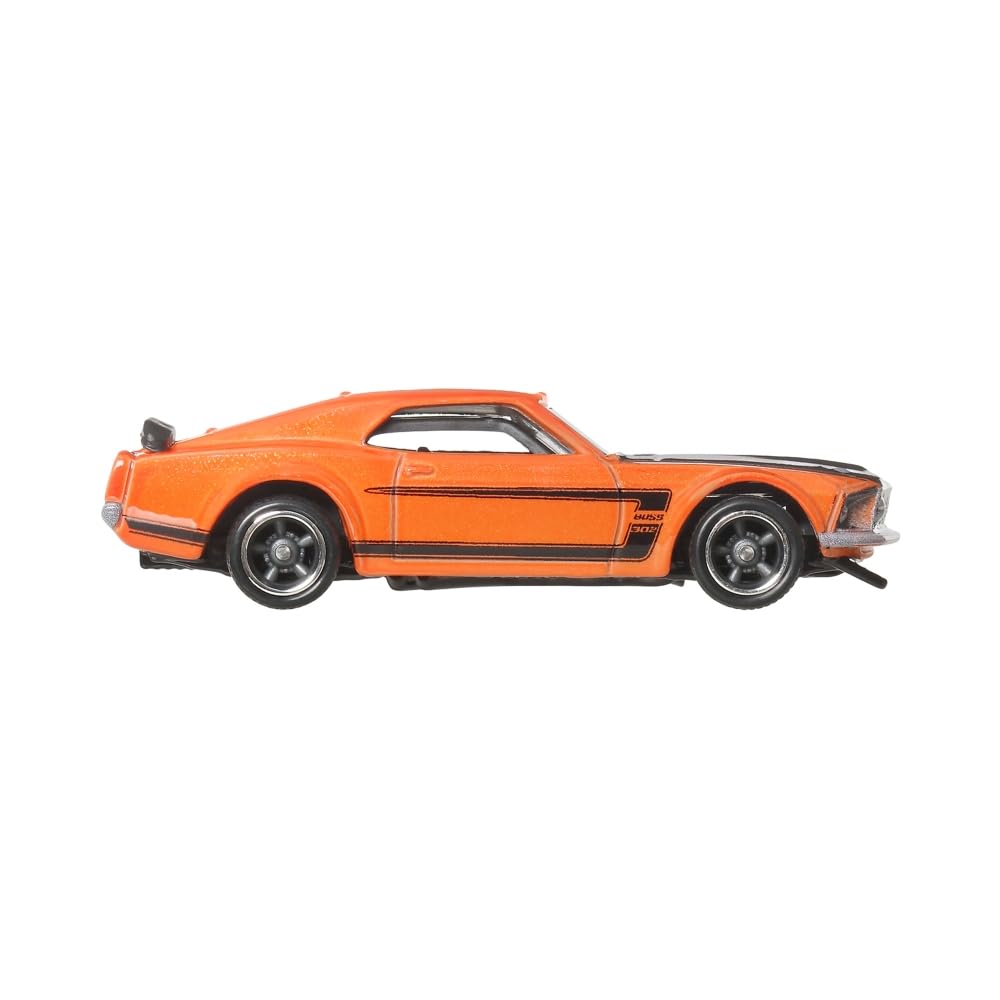 Hot Wheels JBL20 Boulevard '69 Ford Mustang Boss 302 Vehicle Toy Minicar 3 Years Old Orange