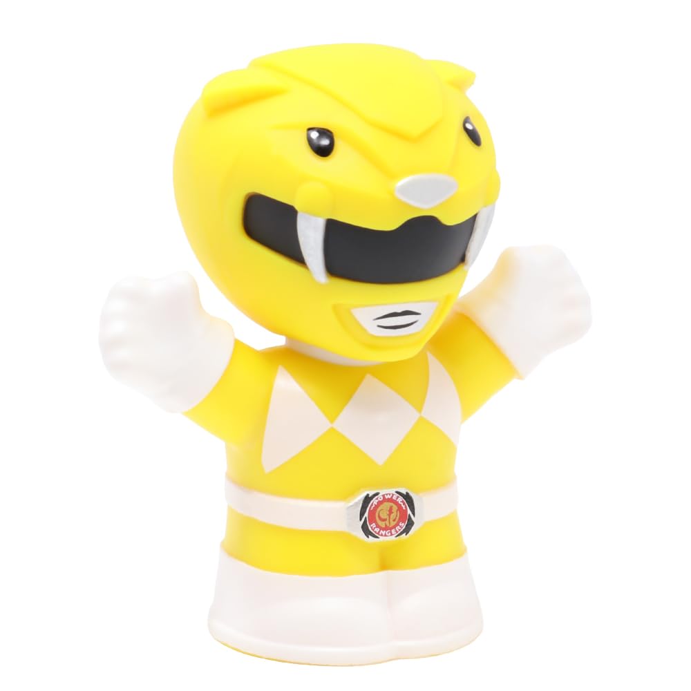 Fisher-Price Replacement Part for Power Rangers Collectible Little People Special Edition Set JDG29 - Replacement Yellow Power Ranger Figure Trini