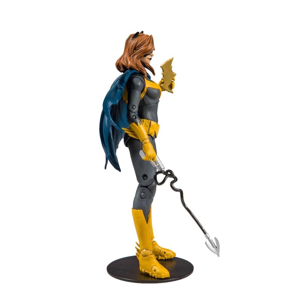 McFarlane Toys DC Multiverse Batgirl: Art of The Crime Action Figure with Build-A Rebirth Batmobile (Piece 1)