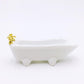 Jili Online 3PCS/Set 1/24 Dollhouse Miniature Decor Porcelain Bathroom Furniture - White