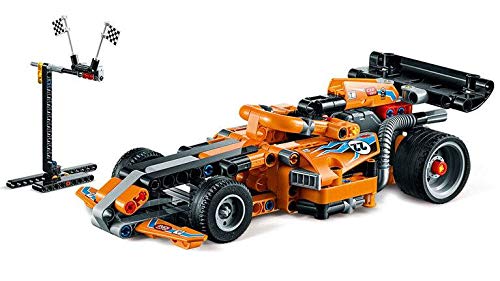 LEGO Technic Race Truck 42104 Pull-Back Model Truck Building Kit, New 2020 (227 Pieces)
