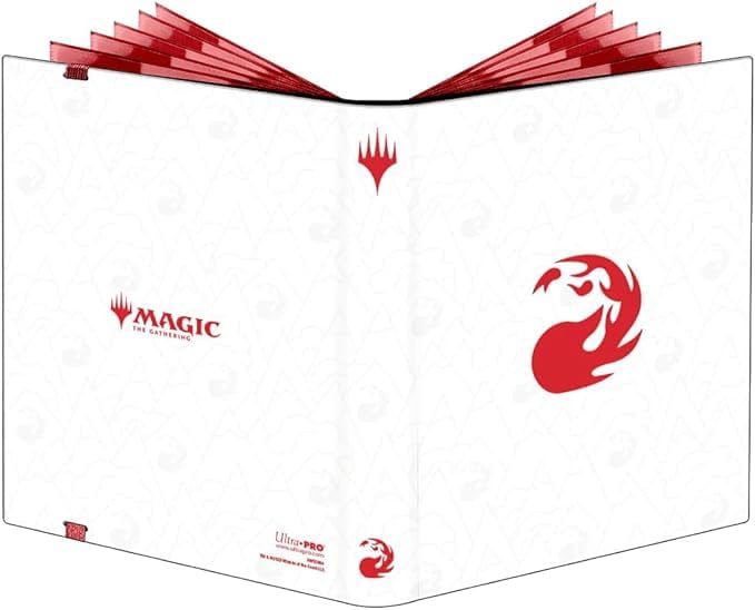 Ultra PRO - Mana 8 9-Pocket PRO-Binder - Mountain for Magic: The Gathering, Holds & Protects 360 Standard Sized Cards, Collector's Edition Durable
