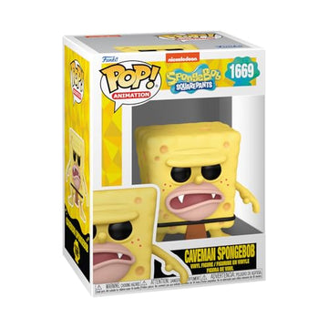 Funko POP! TV: Spongebob Squarepants 25th Anniversary - Caveman SB - Collectable Vinyl Figure - Gift Idea - Official Merchandise - for Kids & Adults