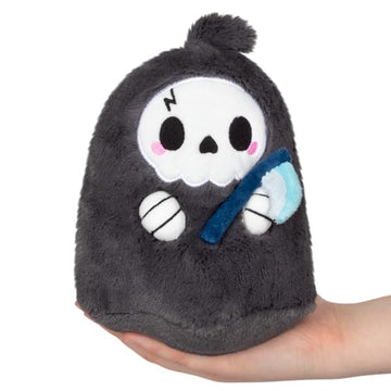 Squishable - Snugglemi Snackers Reaper - Spooky Collection - 7 in - Soft Toy Collectible Stuffed Animal - Beans