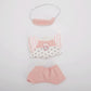 Clothing Set for Labubu Clothes, for Labubu Outfit, for 17cm Dolls, Dolls Clothes Accessories (No Doll) (Pink 2)