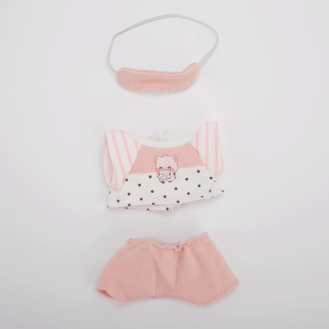 Clothing Set for Labubu Clothes, for Labubu Outfit, for 17cm Dolls, Dolls Clothes Accessories (No Doll) (Pink 2)