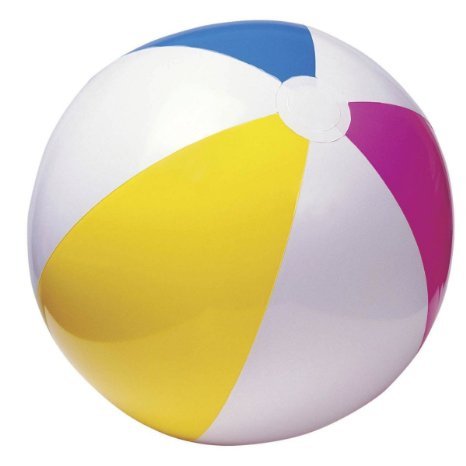 Intex 12 Pack Economy 24" Beach Ball (Pack of 12)