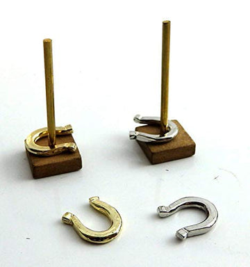 Dollhouse Miniature 1:12 Scale 6 Pc Horseshoes SET #T8585