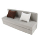 1/6 Scale Long Sofa with Cushions Furniture Set for 12'' Action Figure - Gray, as described