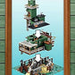 General Jim's Realistically Detailed Fisherman Harbortown Series City Modular Buildings 3452 Piece Three Level Lighthouse Construction Suite Building