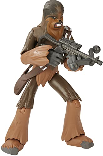 STAR WARS Galaxy of Adventures The Rise of Skywalker Chewbacca 5'-Scale Action Figure Toy with Fun Action Move
