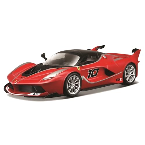 Bburago 1:24 Scale Racing Ferrari FXX-K Die Cast Vehicle (Colors May Vary)