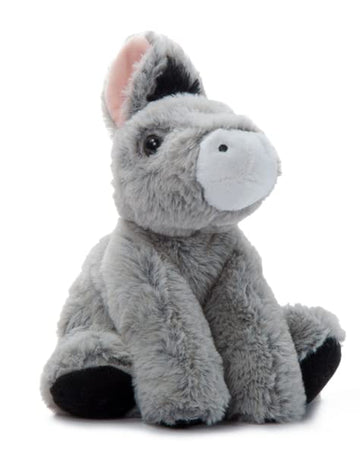 The Petting Zoo Floppy Donkey Stuffed Animal Plushie, Gifts for Kids, Wild Onez Wildlife Animals, Donkey Plush Toy 9 Inches
