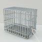Dollhouse Miniature 1:12 Scale Small Galvanized DOG Cage Eiwf307