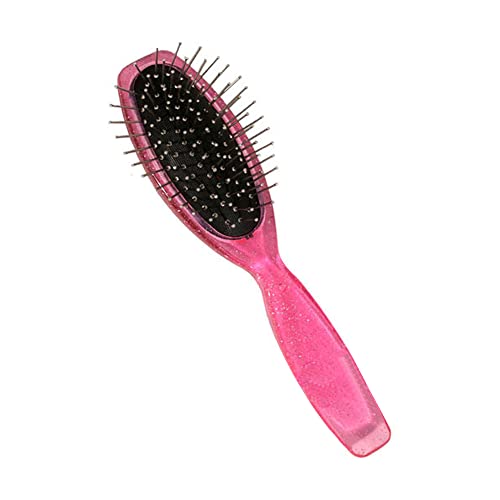 Sophia's 18" Glittery Hot Pink Doll Hairbrush, Ideal for Wig-Like Hair