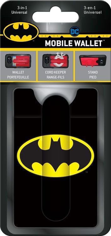 DC Comics Collectible Action Figures Set - Bundle with Flash and Aquaman Figurines Plus Batman Mobile Wallet | 7" Flash and Aquaman Bendy Figure Toys
