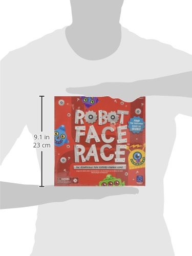Educational Insights Robot Face Race - Color Matching Games for Toddlers 3-5, Fast-Paced Memory Matching Game, Preschool Board Games for Kids