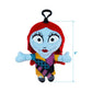 Wondapop Disney The Nighmare Before Christmas 6" Plush Clip Figures, Halloween Decoration Featuring Jack Skellington, Sally, Oogie and Zero, Pack of 4